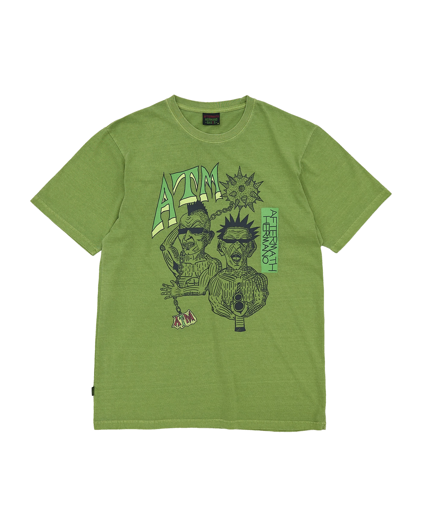 [AFTERMATH] AFTERMATH PIG DYED TOUR TEE /追跡付 AFTERMATH PIG DYED TOUR TEE